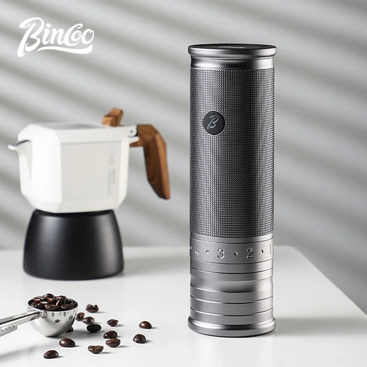 Electric Coffee Bean Grinder – Just Coffee All-Metal Portable Mini Mill