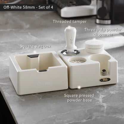 Square Coffee Knock Box – Just Coffee Barista Waste Drum