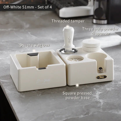 Square Coffee Knock Box – Just Coffee Barista Waste Drum