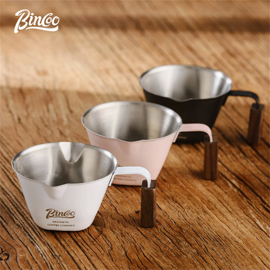 Stainless Steel Espresso Measuring Cup – Just Coffee Ounce Scale Edition