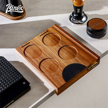 Walnut Coffee Tamper Holder Station 51/53/58mm – Just Coffee Barista Rack