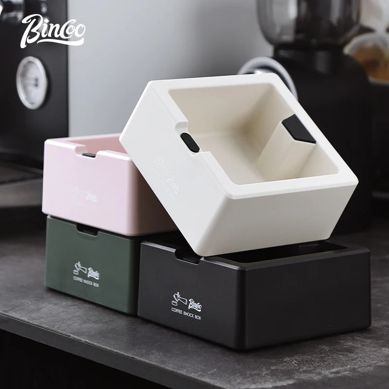 Coffee Knock Box – Just Coffee Black & White Barista Edition