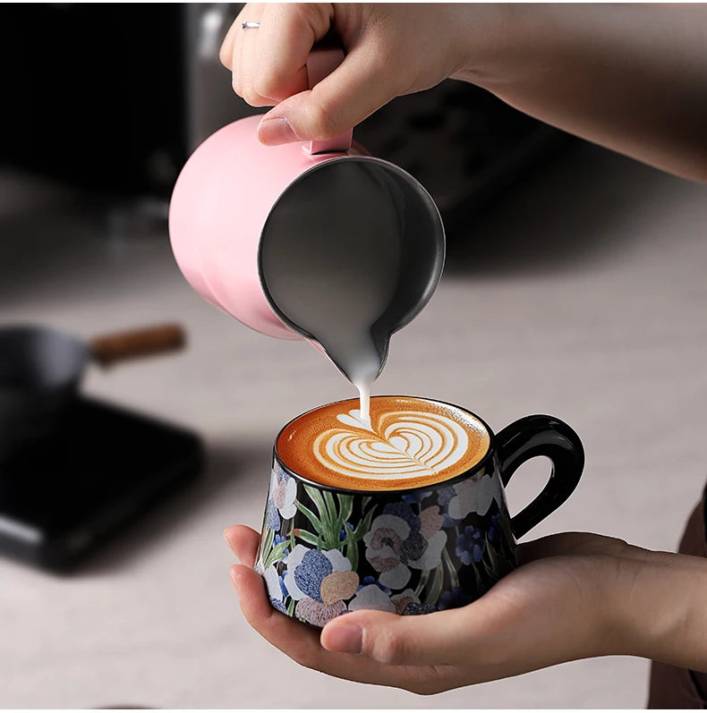 Turbo Milk Frothing Pitcher 300/450ml – Just Coffee Barista Jug