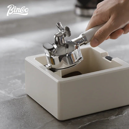 Square Coffee Knock Box – Just Coffee Barista Waste Drum