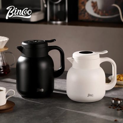 Stainless Steel Thermos Coffee Pot – Just Coffee Intelligent Display Edition
