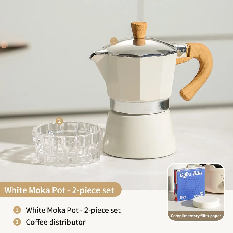 Classic Italian Moka Pot – Just Coffee Espresso Maker